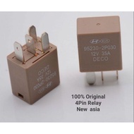 100%Original PW857017V1 4 Pin Original Proton Suprima Exora Preve 35A Fan Micro Relay Kia Hyundai 95