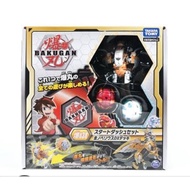 Takara Tomy Bakugan Pyravian Gold booster DX Battle Planet Baku 038 - Starter Set 3 Balls Bakugan Ba
