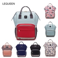 Lequeen Mummy Bag Bebe Accessories Diaper Bag Backpack Travel Nursing Bag Multiple Portable Nappy Bag Multicolor