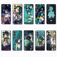 for OPPO A5i A5X A5 Pro NF18 xiao genshin impact Black Border TPU Phone Case | Flexible, Shockproof 