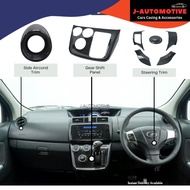 Project J Perodua alza old carbon fiber Interior decoration accessories alza ezi se