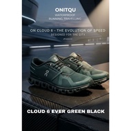 Cloud 6 ever green black Men's running gym Travel Shoes