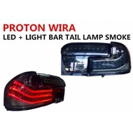 Wira tail lamp led light bar bmw style lampu Belakang