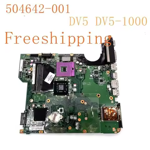 For HP Pavilion DV5 DV5-1000 Laptop Motherboard 504642-001 Mainboard 100% Tested Fully Work