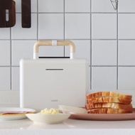 [DANMI] 2 Slice Waffle &amp; Sandwich Maker / Toaster (White)
