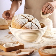 Sourdough Starter Kit Baking Tools Set Authentic Sourdough Bread Baking Kit Oval Round Proofing Bask