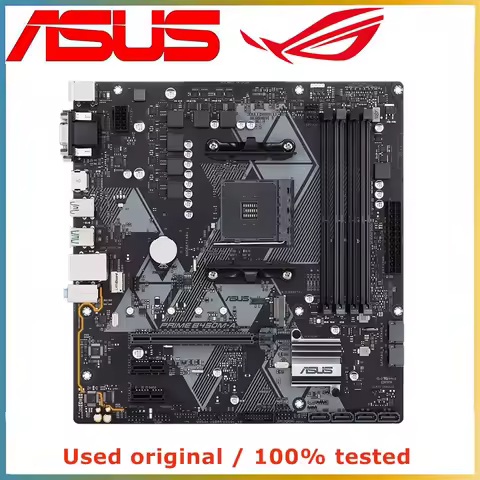 For ASUS PRIME B450M-A B450 AM4 Motherboard Ryzen 5 5500 5600 5800X3D Ryzen 7 5700X3D 7 5800X 5 5600
