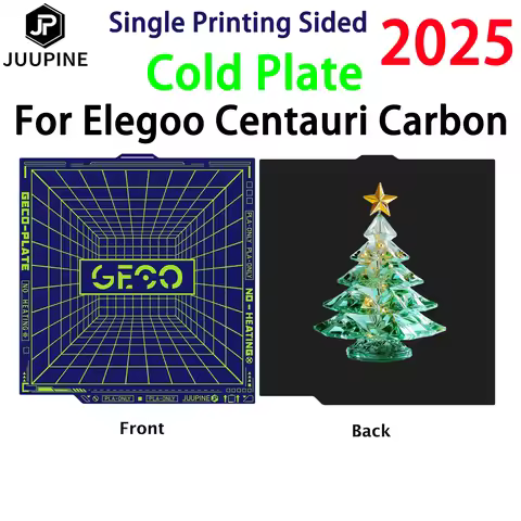 Juupine GECO Plate for Centauri Carbon Build Plate Upgrade Centauri Cold Plate Super Adhesion PLA No