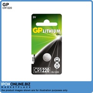 GP Battery Lithium Coin Cells CR 1220 (C1- Card of 1) | Ipohonline