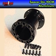 Steering Wheel Spacer Adapter 10cm 100 mm Aluminum Billet Adapter Spacer Boskit spacer 10 cm