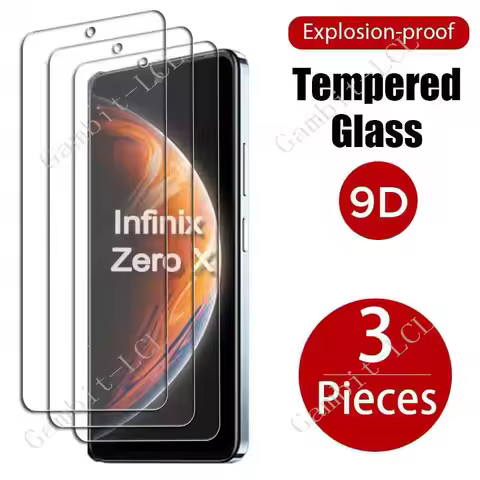 3PCS Tempered Glass For Infinix ZERO X Neo ZEROX XPro ZEROXPro ZEROXNeo XNeo X6810, X6811, X6811B Sc
