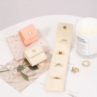 N2HAO 4partments Jewelry Storage Bag Portable Mini Jewelry Bag Earrings Nelace Ring Organizer Bag Tr