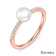 GIUMKA-Pearl Ring-MR21018-Simple Shape