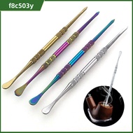 F8C503Y 120mm Pick Rod Smoking Accessories Cleaning Oil Tool Smoke Oil Spoon Wax Dabs Dabber Pipe Cleaning Stainless Steel