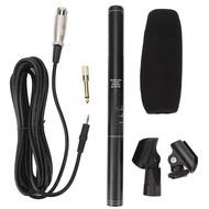 [jwerlyday]Television XLR Condenser Microphone Professional Cardioid Mini Condenser Mic News Reporte
