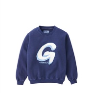 Men Women Same Style GRAMIC Simple Letter Printing Large Size All-Match Round Neck Long-Sleeved Swea