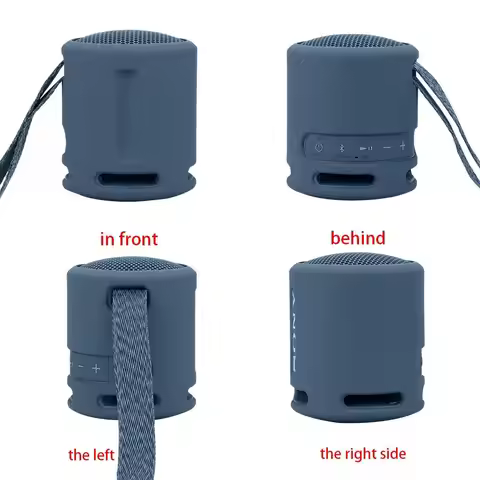 Silicone Bluetooth Speaker Cover Shockproof Soft Full Protection Shell Portable Anti-Fall Sleeve for