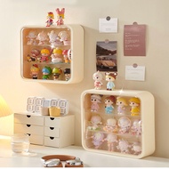 Doll Display Storage Box Wall Mounted Box Mystery Box Transparent Organizer Display Cabinet Durable 