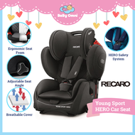 Baby Omni RECARO Young Sport HERO Car Seat - 2 years warranty from Recaro Malaysia Baby Seat Car Seat Baby Kerusi Baby Kereta Kerusi Keselamatan Kanak-Kanak