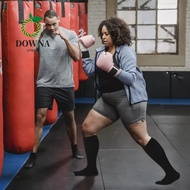 DOWNA Extra Size Fat Sock, Solid Color Plus Size Compression Socks,  2XL-7XL Calf Socks Women Men