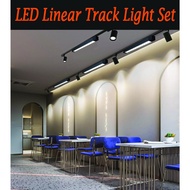 LED Linear Track Light Set (36W Linear Track Light + 12W Track Light + 1M Track Rail Bar) Decorative