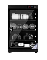 INTBUYING 80L 4 Layers Camera Lens Dehumidifying Dry Cabinet Digital Control Dry Box Noiseless Energ