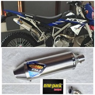 KLX 150 Exhaust CRF 150 Exhaust dtracker Klx 150 SLG BF Crf 150 L EXHAUST FMF F4 STAINLESS NORIFUMI 