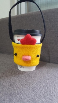小雞飲料杯套/提袋