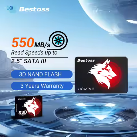 Bestoss 2.5 SATA3 SSD 120GB 240GB 480GB 128G 256G 512GB 1TB 2TB 4TB Internal Solid State Hard Drive 