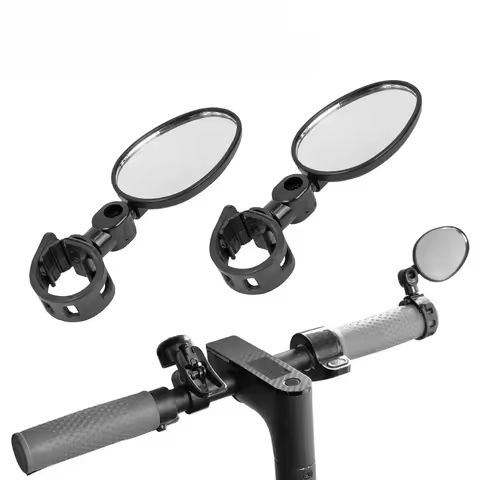 Universal Electric Scooter Rearview Mirror 360 Degree Rotatable For Xiaomi M365 1S PRO Mi3 Handlebar