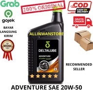 Promo ! Oli Deltalube Adventure 731 Super Sae 20W50 Isi 1 Liter