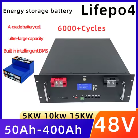 HYL 48v LiFePO4 5KW 10KW Home Battery Storage System 48v50Ah 120Ah 180Ah 200Ah 300Ah 400Ah LifePO4 B