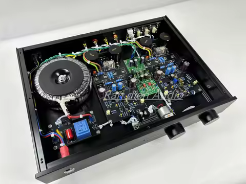 Based ON NAIM NAC152 Preamp & NAP200 Combined Amplifier 75W*2 8Ω 4Way RCA Input With Remote Control