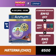 ANMUM Materna, Low Fat Less Sweet Pregnancy Milk, Chocolate, 650g