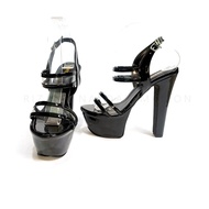 Moozashoes Heels 15 cm Stiletto Mika Z14 High Heels Wanita