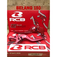 BRAKE AND CLUTCH LEVER SET RCB BELANG ( E-PLUS )  SUZUKI BELANG 150 / RAIDER150  RACING BOY RCB