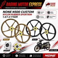 Rim Sukan NONE PROJECT N500 SP500 Y15 SPORT RIM NYLON RUBBER CUSTOM ADAPTOR 1.4/1.4 SPROCKET 26T