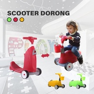 BW-M107 Mainan Anak Keseimbangan Skuter Dorong 2IN1 Maenan Mobil Mobilan Anak Dorong Scooter Duduk A