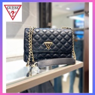 [Guess] Big GIULLY quilting flap bag_black