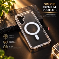 CASE SAMSUNG A26 5G SAMSUNG A35 SAMSUNG A55 CLEAR CASE MAGSAFE MAGNETIC CASE SAMSUNG A26 5G SAMSUNG 