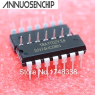 100PCS SN74HC08N DIP14 SN74HC08 DIP 74HC08N 74HC08 new and original  free shipping