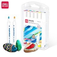 Deli Acrylic Marker Acrylic Marker 48 Colors HM315