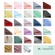 Cellophane Flower Wrapping Paper / Korean Wrapping Paper / Cellophane / Flower Paper - CL