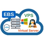 Virtual Private Server/ 1 Year / VPS / Windows / Linux / Storage / Hosting