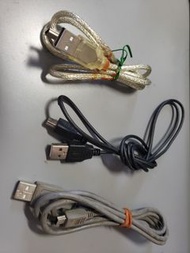 USB Type A to Type mini-B cable