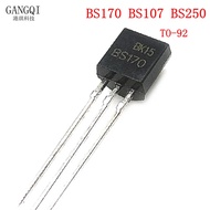10PCS BS170 TO-92 TO92 BS107 BS107A BS250 transistor triod baharu Baru Dalam Stok