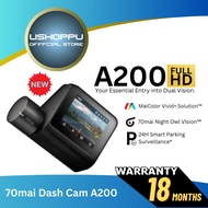 70mai Dashcam A200 Dual Channel 1080P Full HD+ HDR | 24H Parking Surveillance