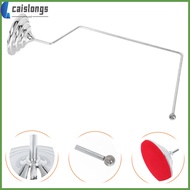 🏠 Flag Stand Holder Alloy Tabletop Flag Stand Silver 2pcs