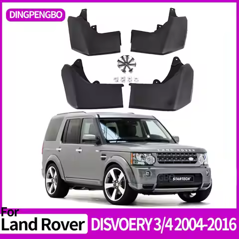 MudFlaps for Land Rover Discovery4 Discovery3 2004-2016 Mudguards Mud Flaps Splash Guards Front Rear