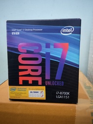 intel core i7 8700k มือสองประกันหมดแล้วครับ